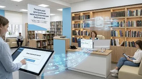 Тихорецкая центральная межпоселенческая библиотека ускорит процесс обслуживания пользователей