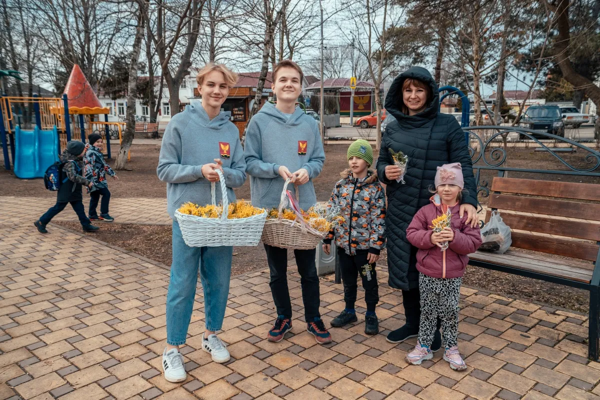 Акция к международному женскому дню - "Для милых дам"