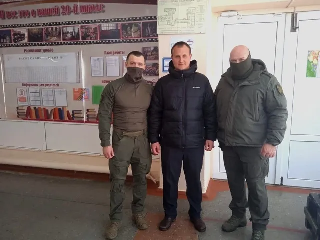 Урок Мужества в школе №29