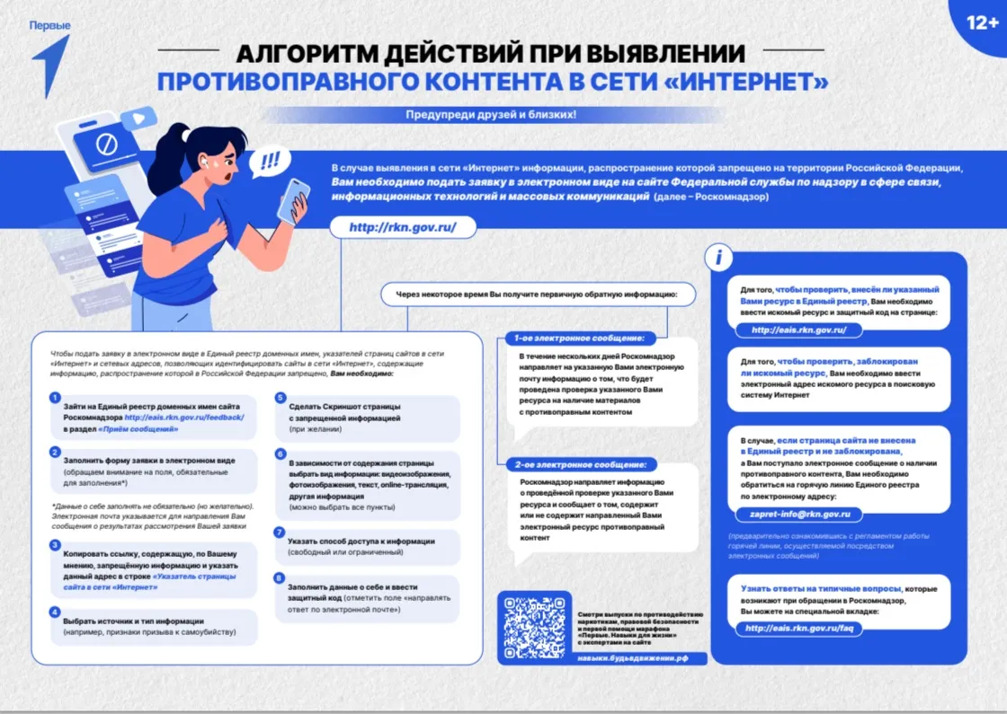 Государственный антинаркотический комитет подготовил памятки по противодействию наркотикам. Предупреди друзей и близких!