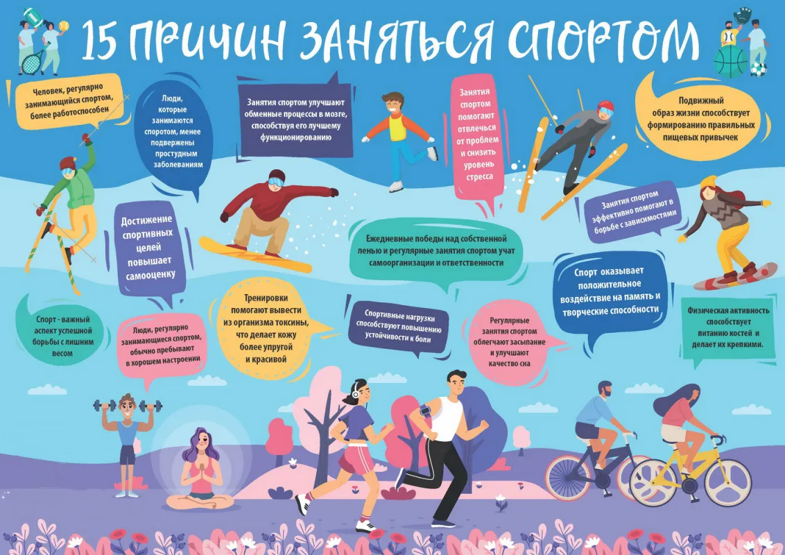 Причины заняться спортом