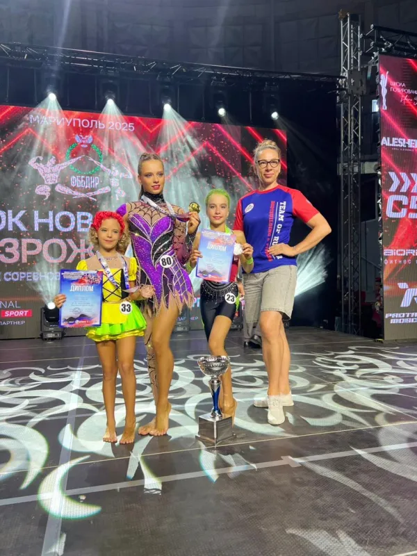 Спортсменки из станицы Новотитаровской успешно выступили на Всероссийских соревнованиях по бодибилдингу в Донецкой области!