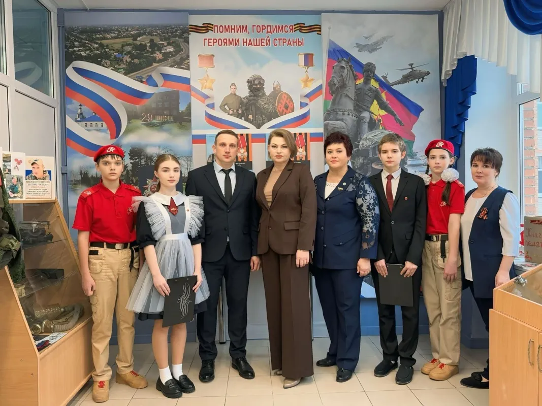 Памятная акция в честь героев, погибших в ходе специальной военной операции